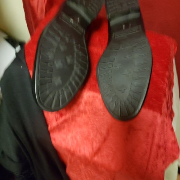 VICTORIA SPENCER-"AUSTIN"-BLACK LEATHER SLIP ON LOAFER/Sz. - Picture 7 of 7